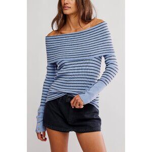 FREE PEOPLE Evergreen Sweater / Peri Combo